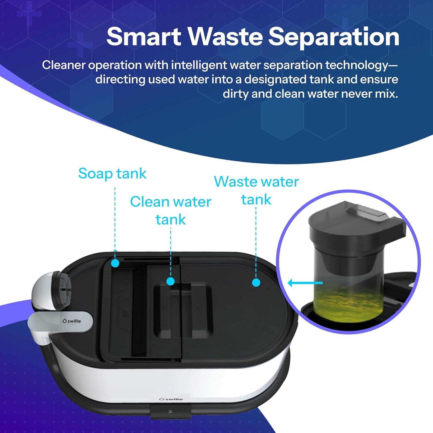 Sistema de Ducha Portátil Switle - Baño en Cama para Ancianos