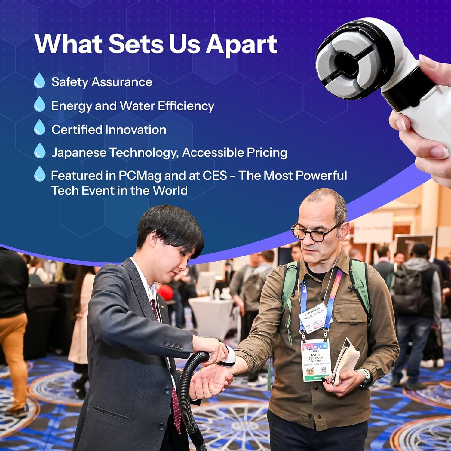 Sistema de Ducha Portátil Switle - Baño en Cama para Ancianos