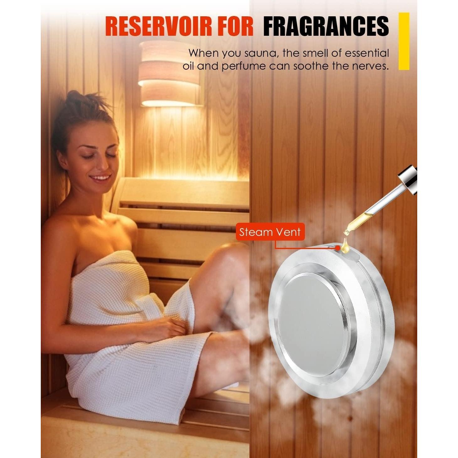 Generador de Vapor CGOLDENWALL 5kW Ducha de Vapor 5 m³