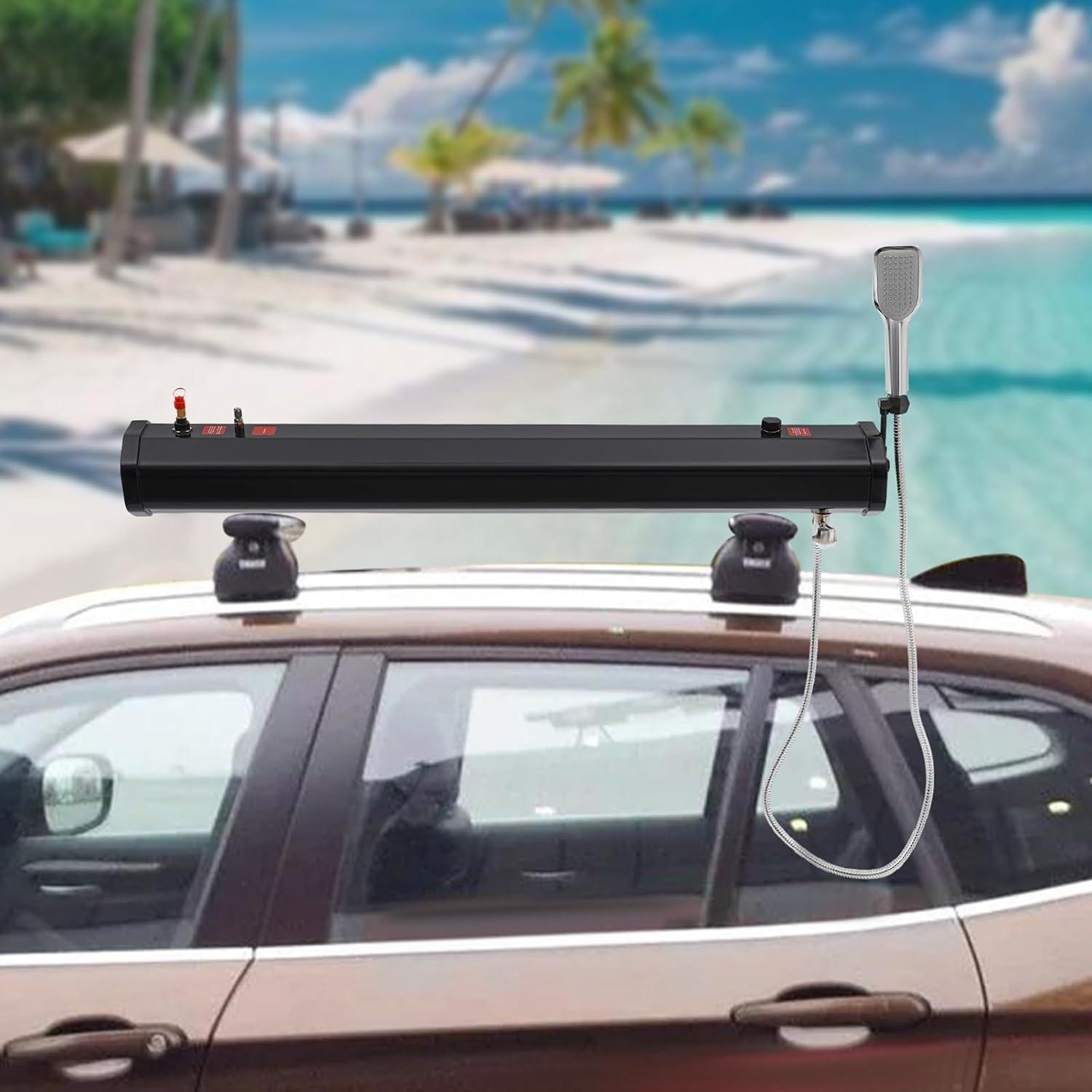 Ducha de Camping Portátil Giciashop 20L con Manguera 1.7m