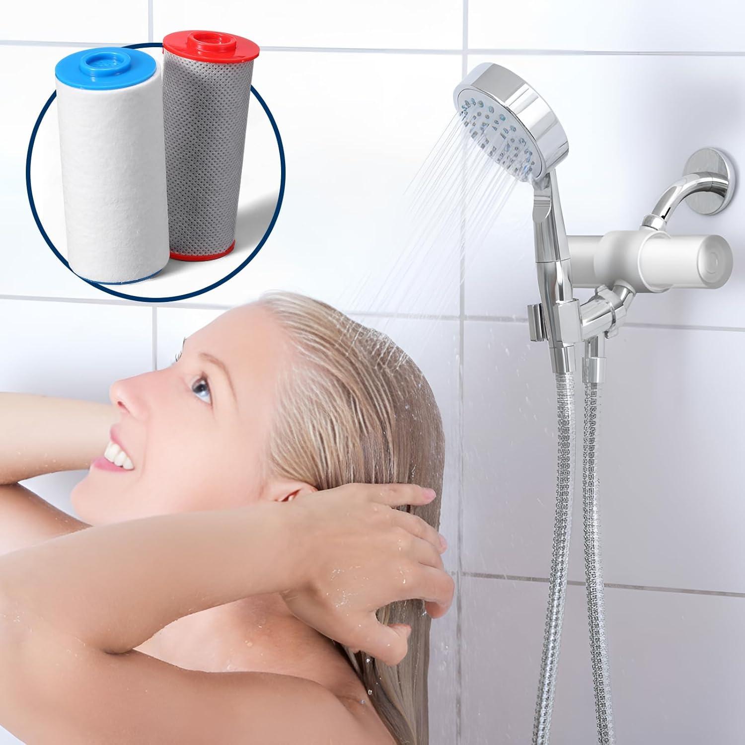 Cartuchos de Reemplazo Baquler para Filtro de Ducha Weddell Duo 4 Pcs