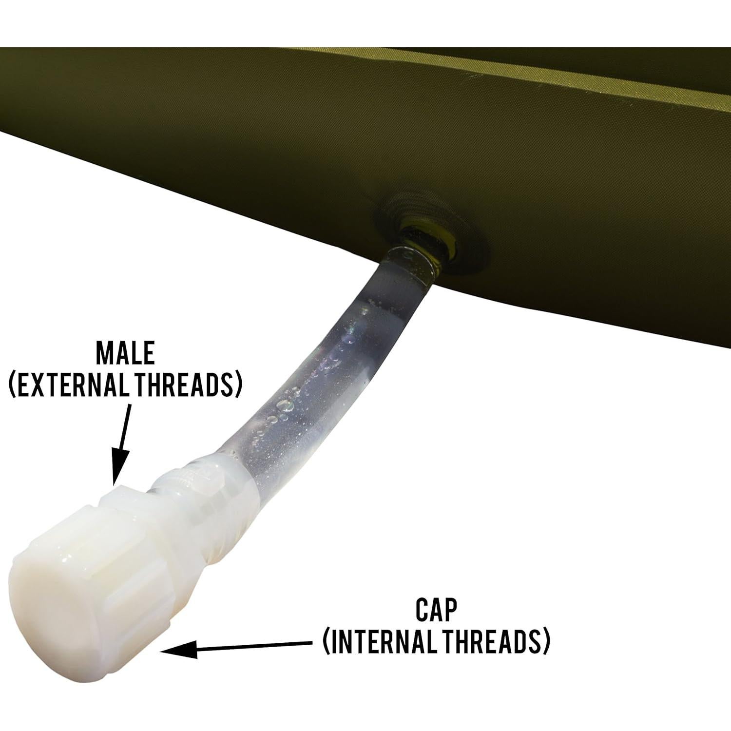 Tanque de Almacenamiento de Agua AQUATANK2 113.56L Grado Alimenticio