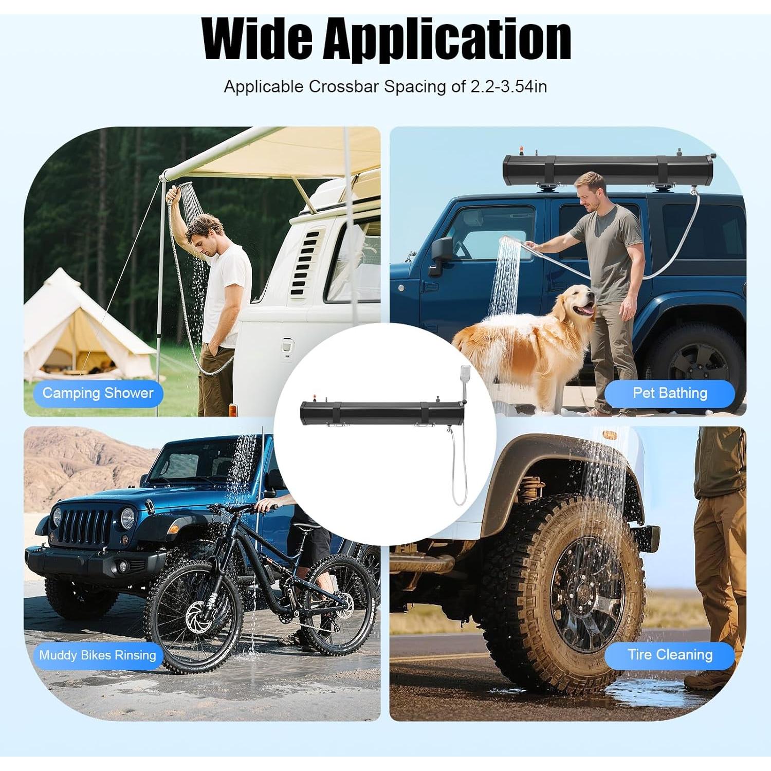 Tanque de Agua Autopresurizado 30L LIKARVA para Camping