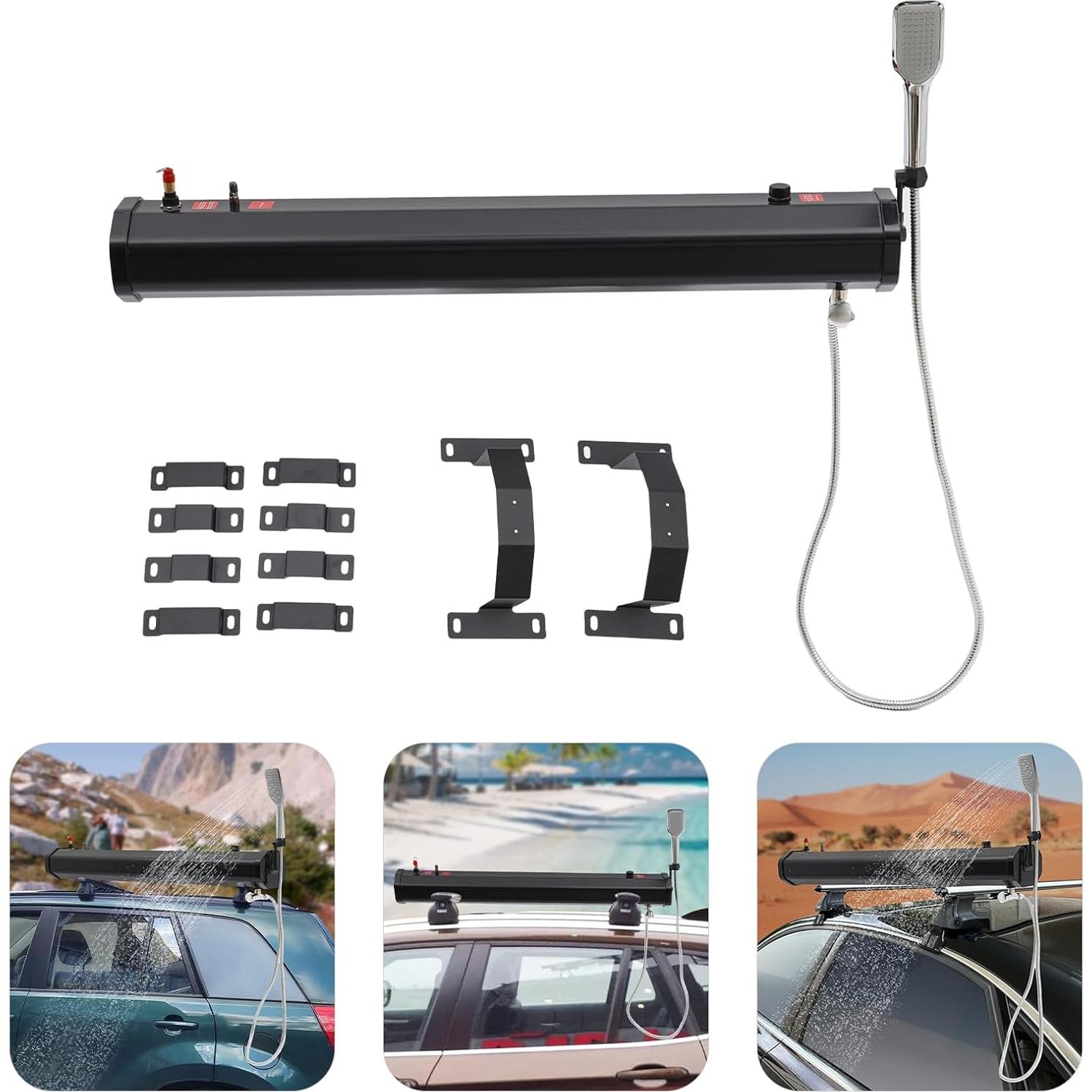 Tanque de Agua Presurizado 20L BANLICALI Ducha Portátil Camping