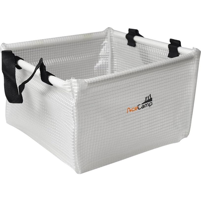 Lavabo Plegable AceCamp 10L Cuadrado Vinilo Camping