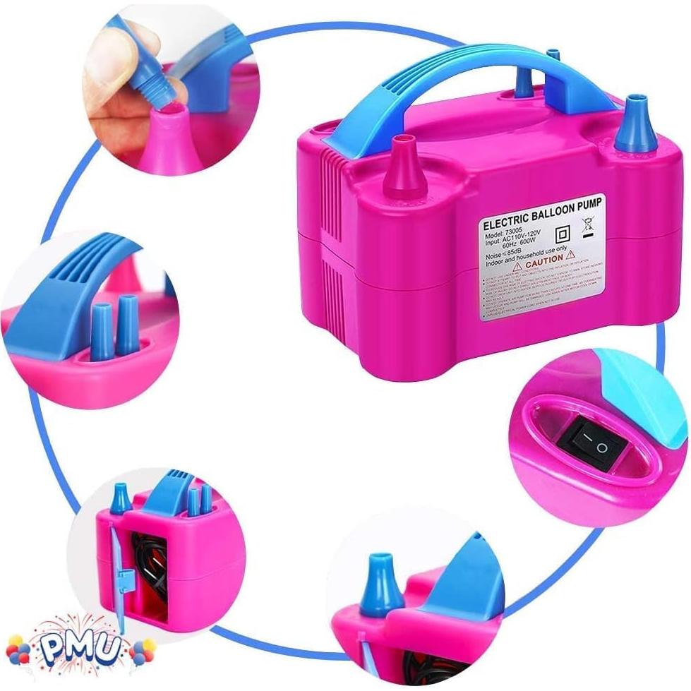 Inflador de Aire Eléctrico Doble PMU 600W 110-120V