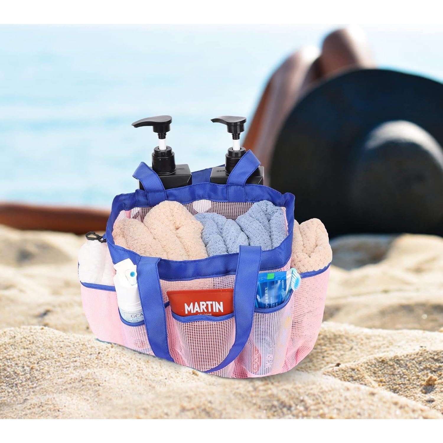 Caddy de Ducha de Malla Nvatorfox 2 Pack Azul Zafiro