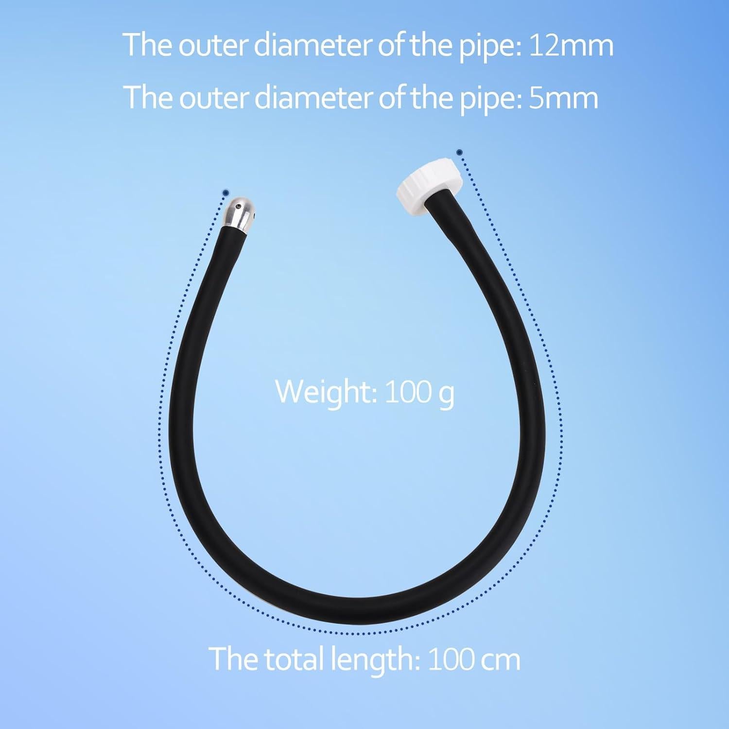 Sistema de Enema de Ducha GASIKYA 100 cm con Boquillas