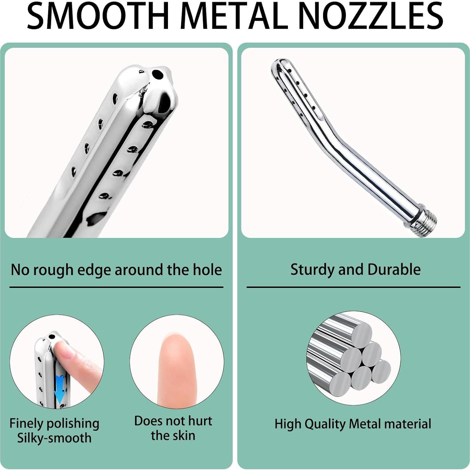 Kit de Enema de Ducha VBXCFT, Limpieza de Colon, 17 cm