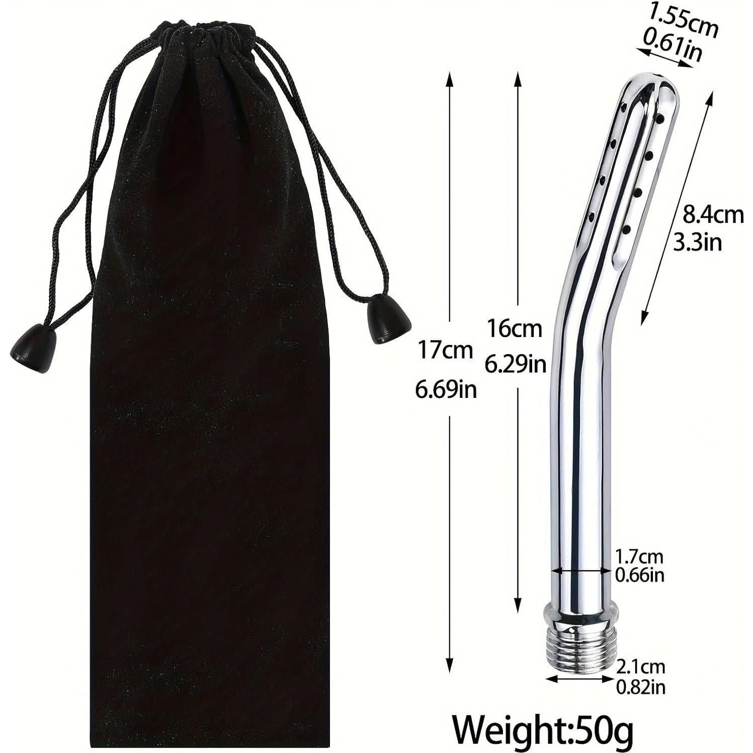 Kit de Enema de Ducha VBXCFT, Limpieza de Colon, 17 cm