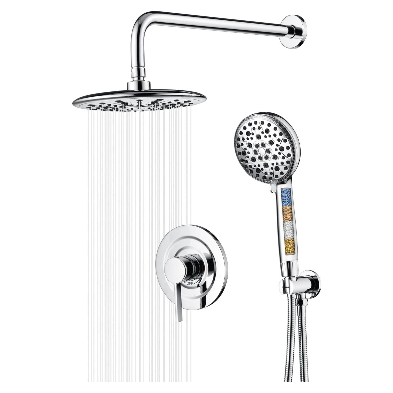 Sistema de Ducha Sumerain con Ducha de Mano Filtrada 9"