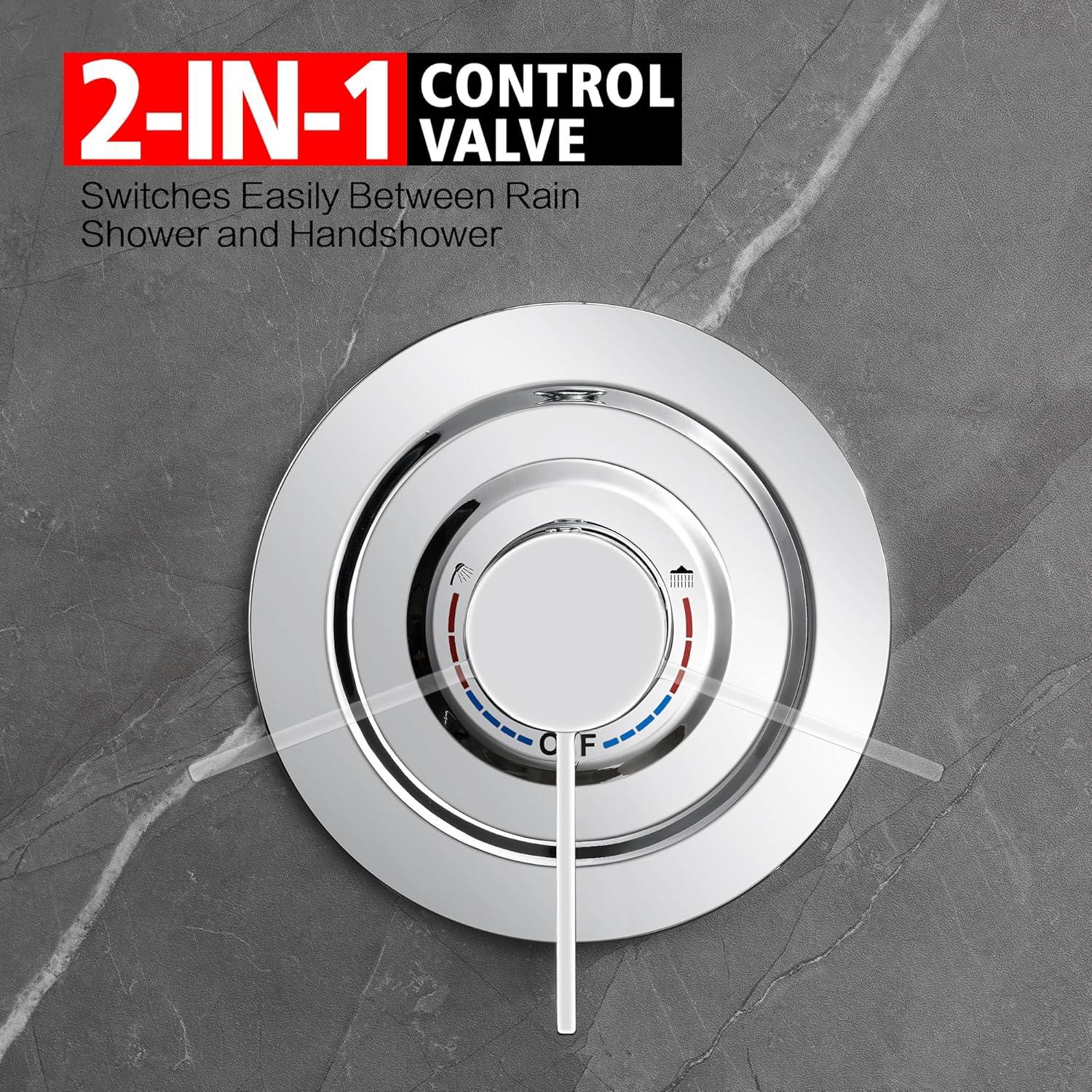 Sistema de Ducha Sumerain con Ducha de Mano Filtrada 9"