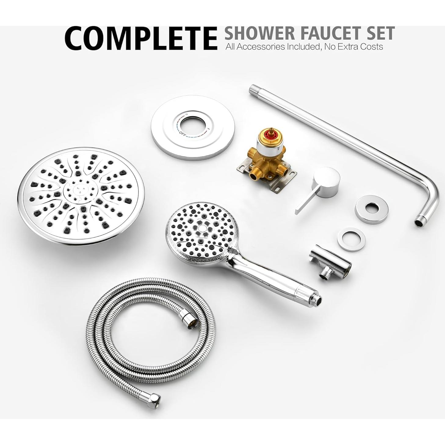 Sistema de Ducha Sumerain con Ducha de Mano Filtrada 9"