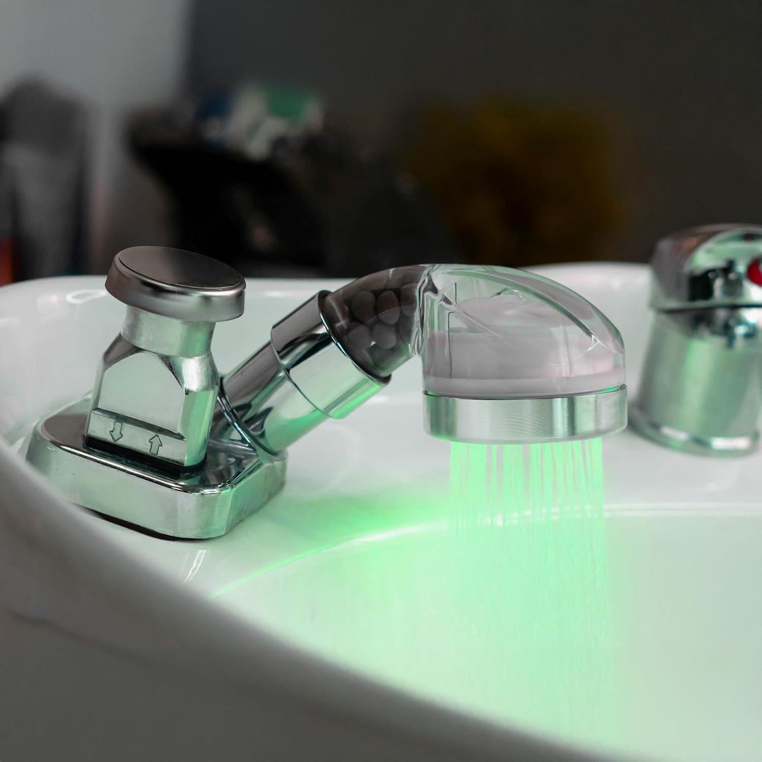 Cabezal de Rociador LED Socila 2.5" Alta Presión Filtrado