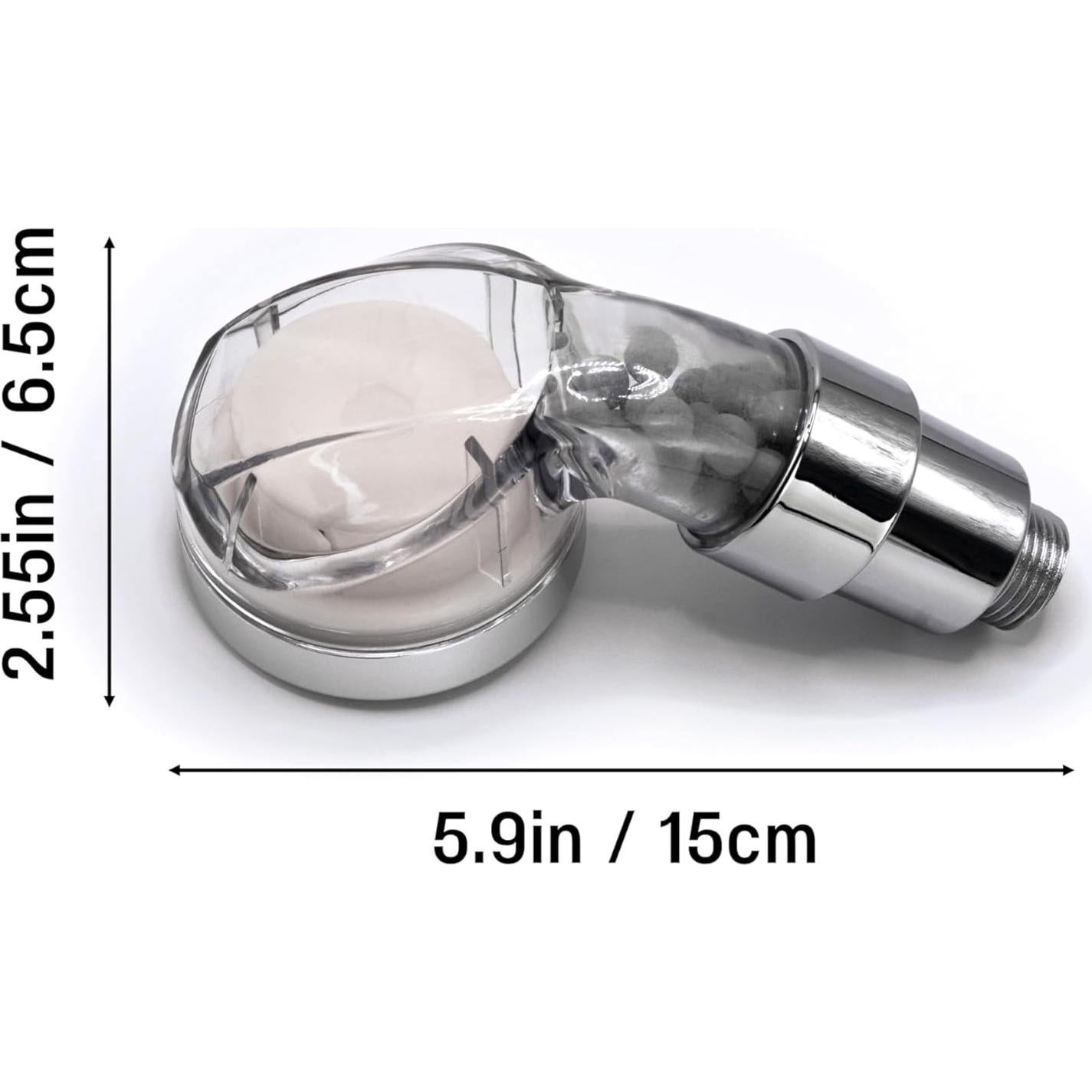 Cabezal de Rociador LED Socila 2.5" Alta Presión Filtrado