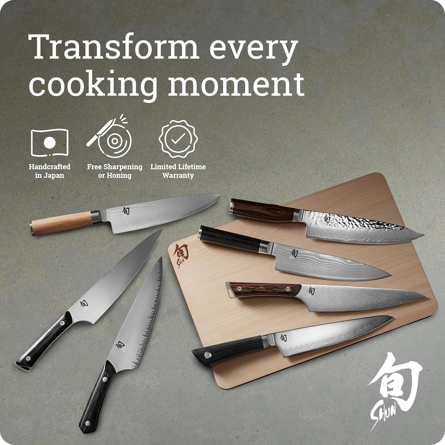 Cuchillo Santoku Shun Sora 13.97 cm Acero Inoxidable