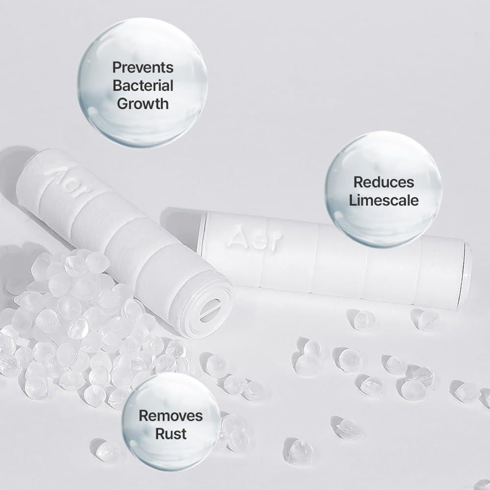 Cabezal de Ducha Compacto Slow Recipe Aer1 con Filtro 2EA