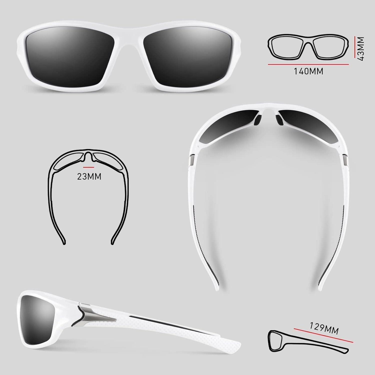 Gafas de sol deportivas WEAROYO polarizadas UV400