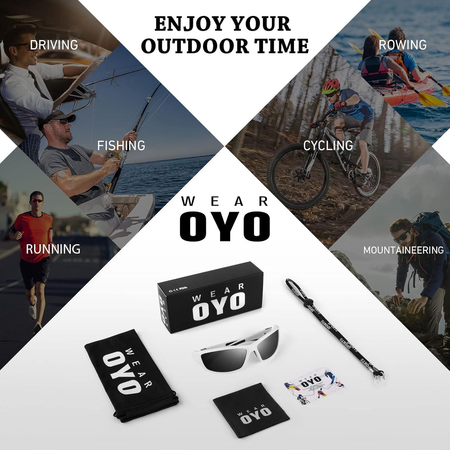 Gafas de sol deportivas WEAROYO polarizadas UV400