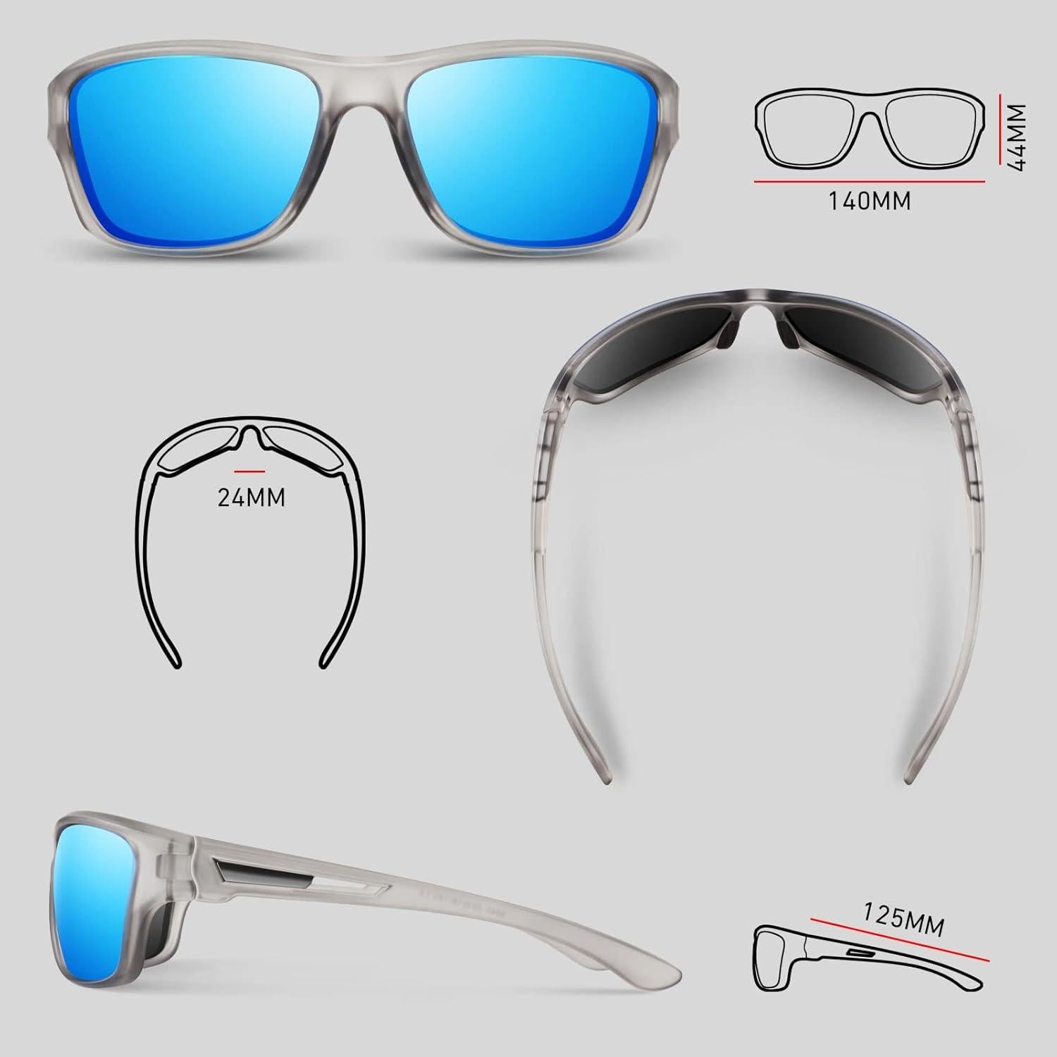 Gafas de sol deportivas WEAROYO polarizadas UV400