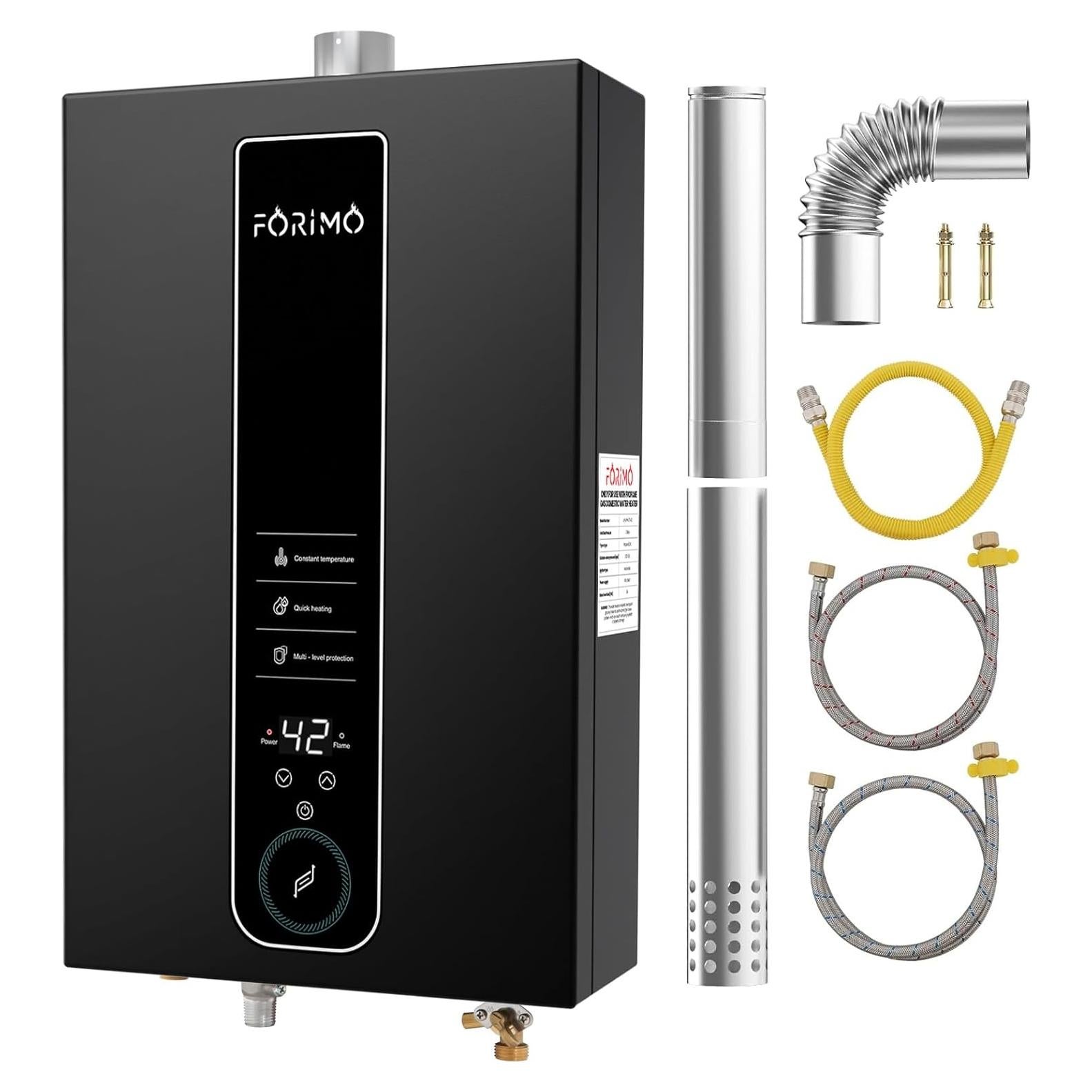 Calentador de Agua Sin Tanque Propano Forimo 16L Digital