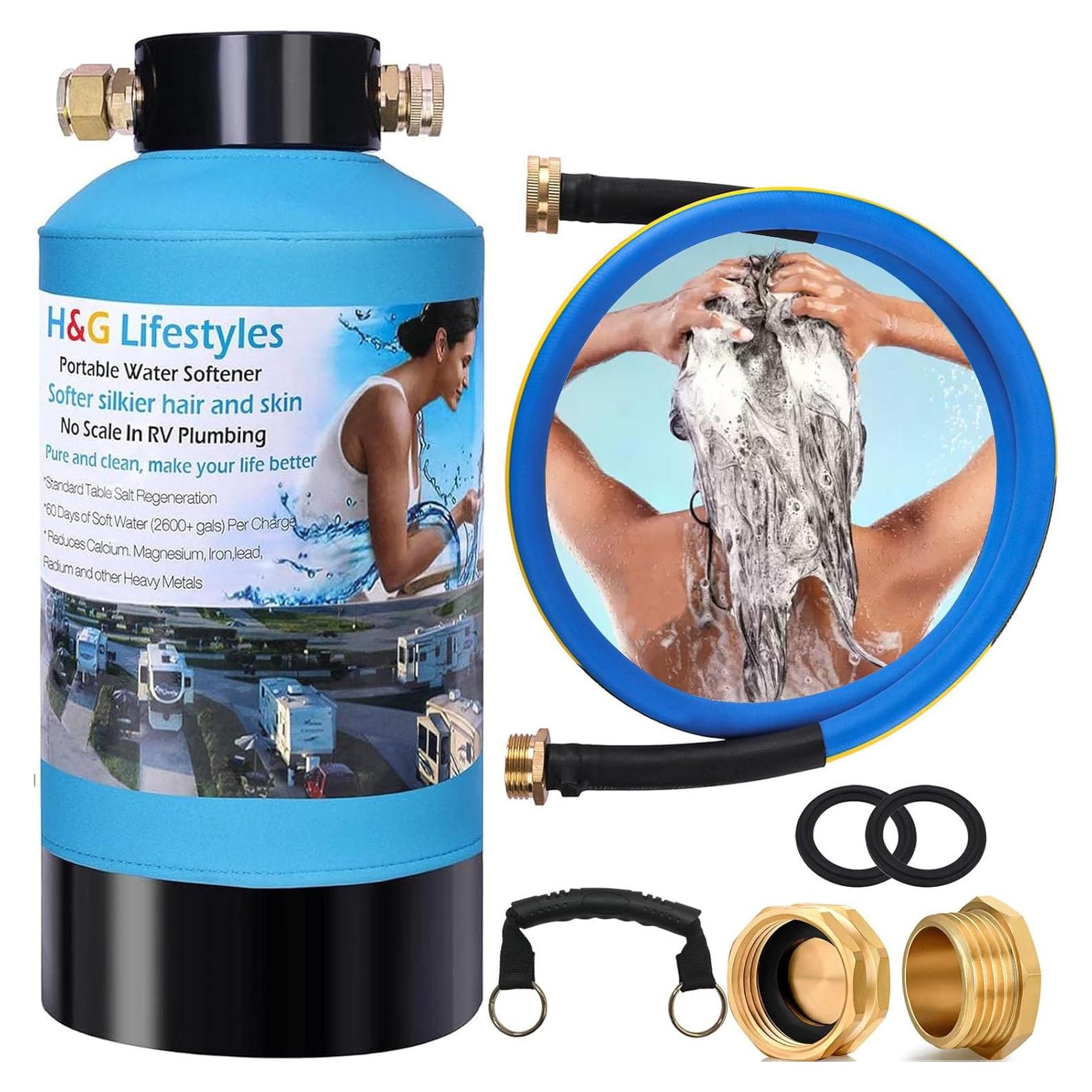 Ablandador de Agua Portátil H&G WSR713 2600 Galones