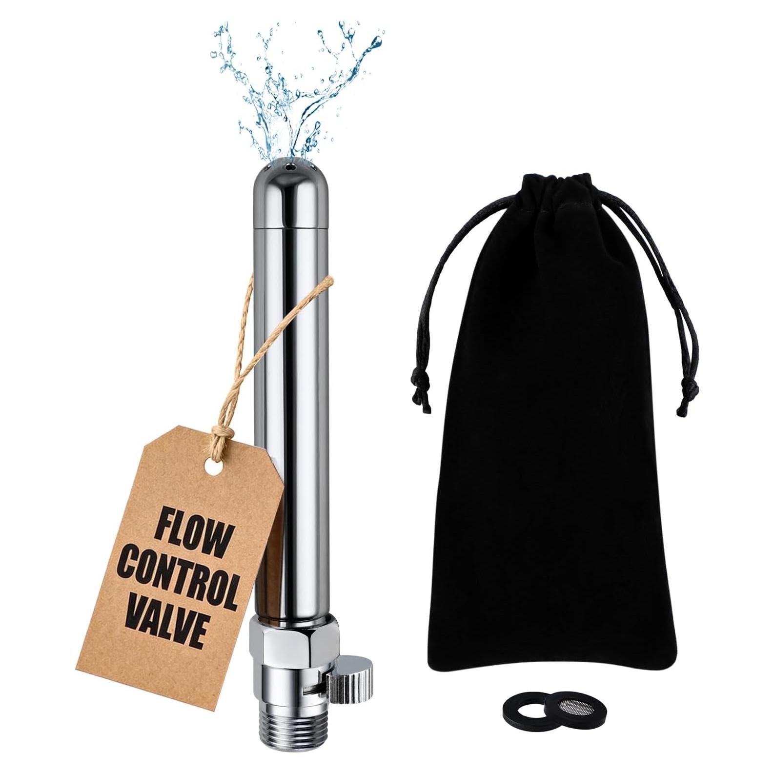 Kit de Enema de Ducha V-Frankness 22.86 cm con Válvula de Control