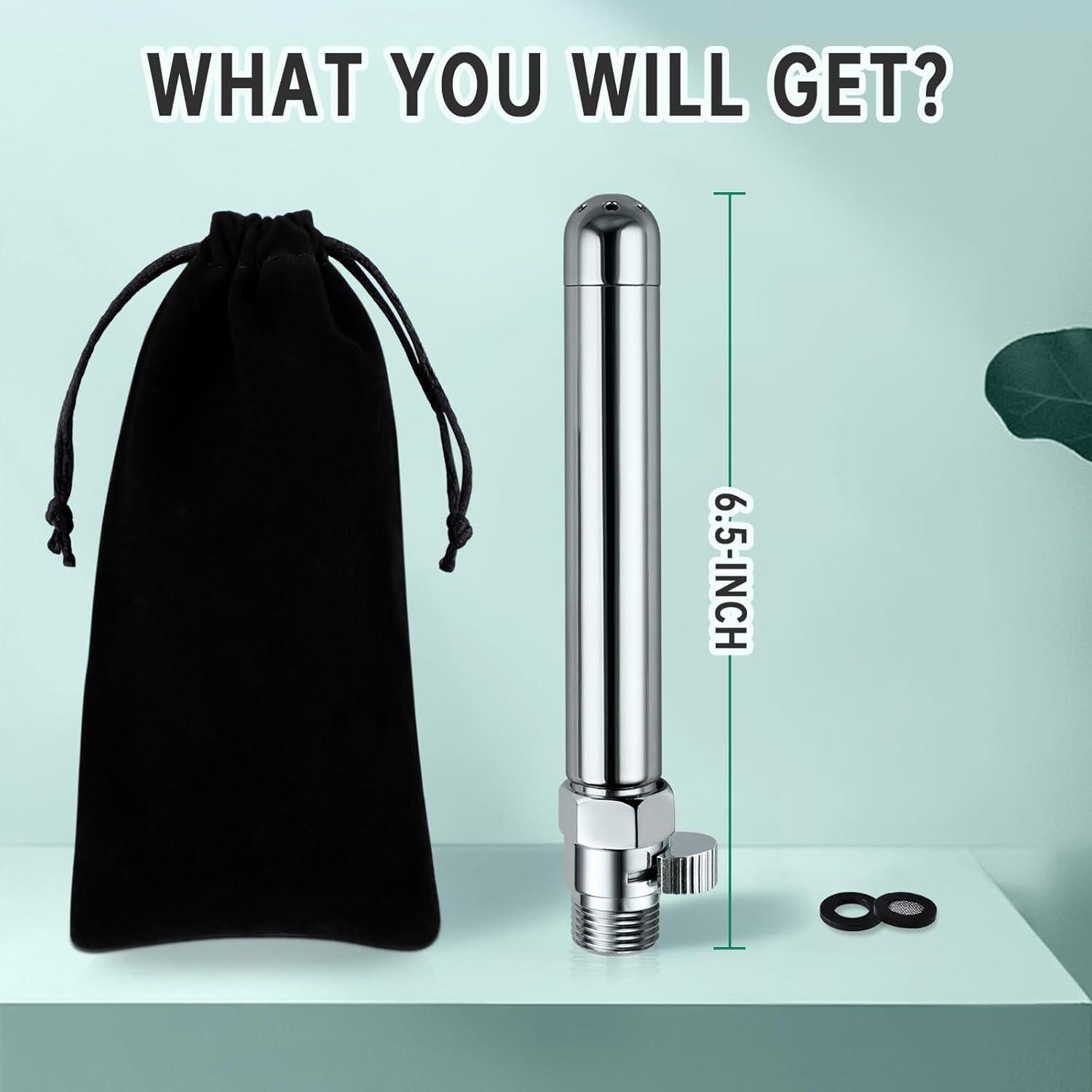 Kit de Enema de Ducha V-Frankness 22.86 cm con Válvula de Control