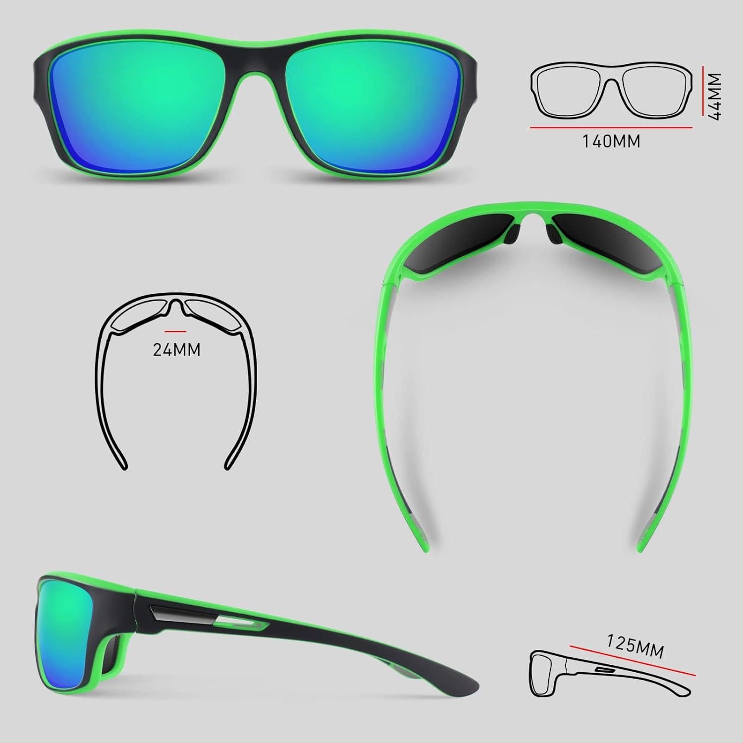 Gafas de sol deportivas WEAROYO polarizadas UV400