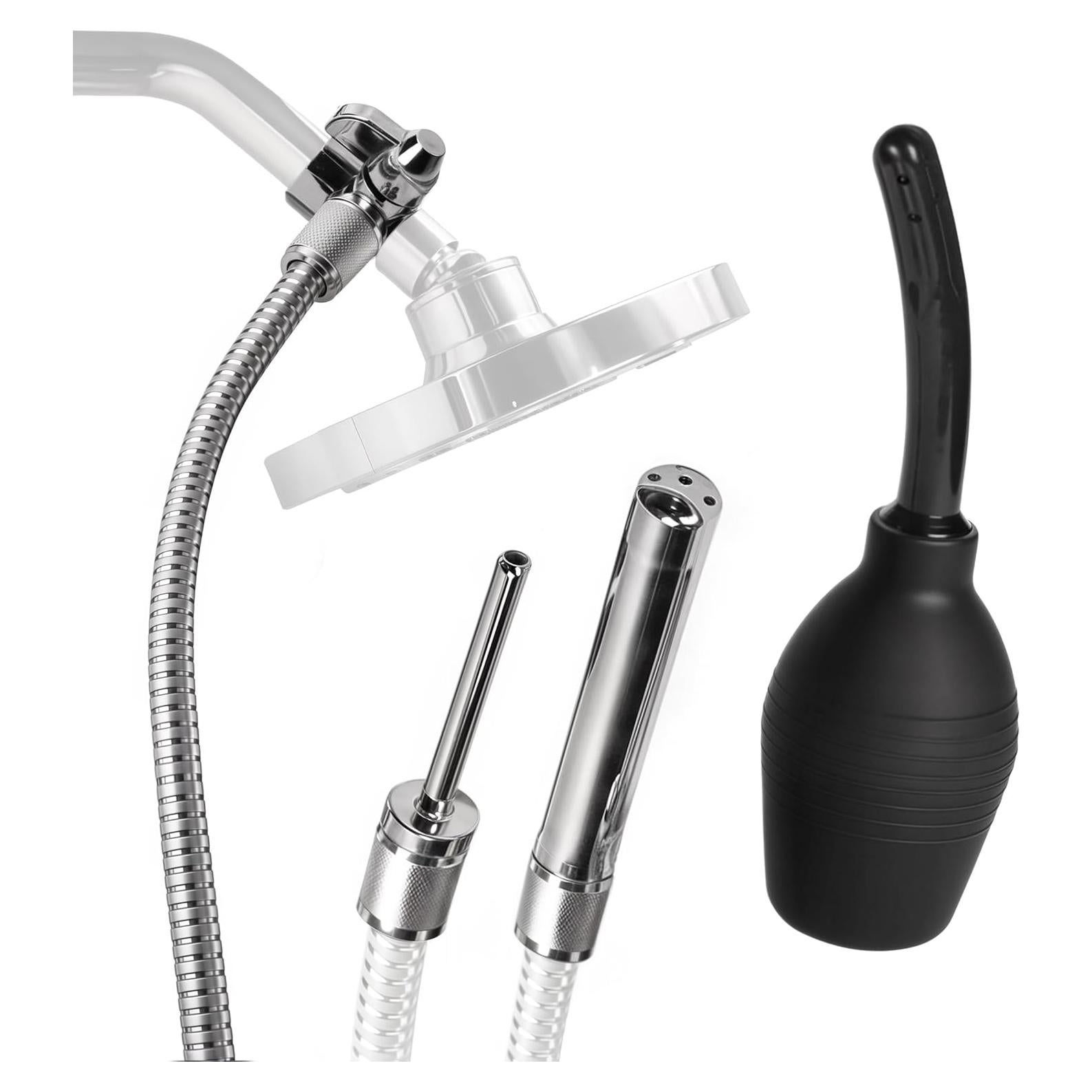 Kit de Enema CleanStream con Manguera 1.83m y Boquillas