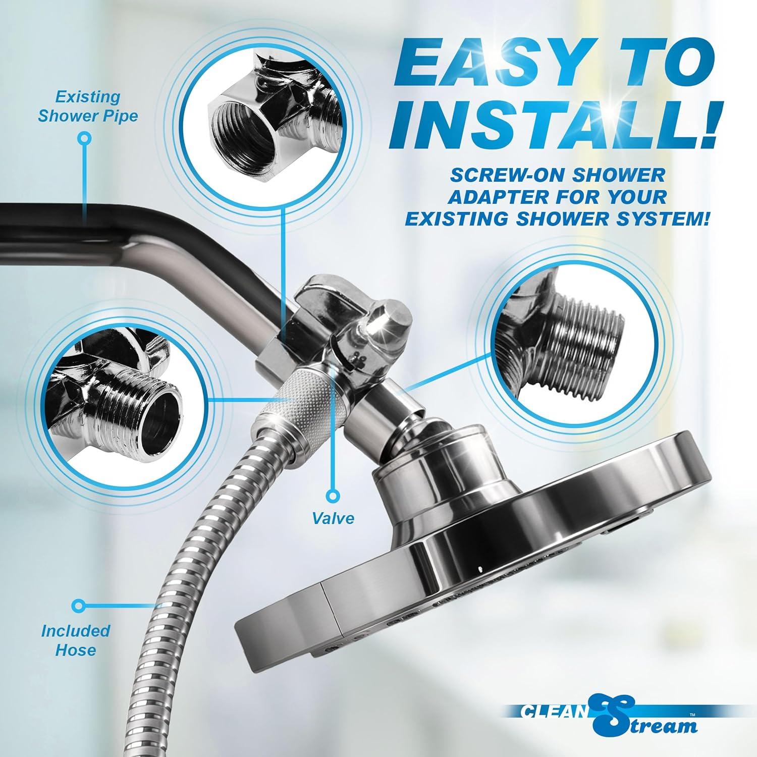 Kit de Enema CleanStream con Manguera 1.83m y Boquillas