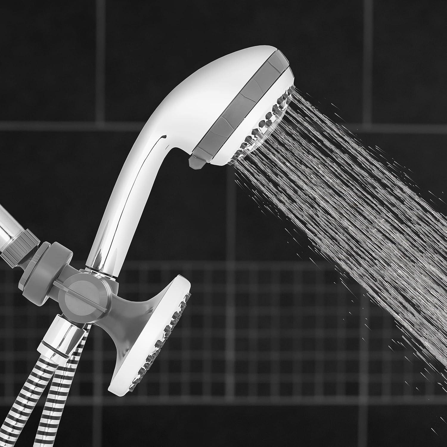 Sistema de Ducha Dual Waterpik VIC-133E Cromo 9 Modos 1.5m