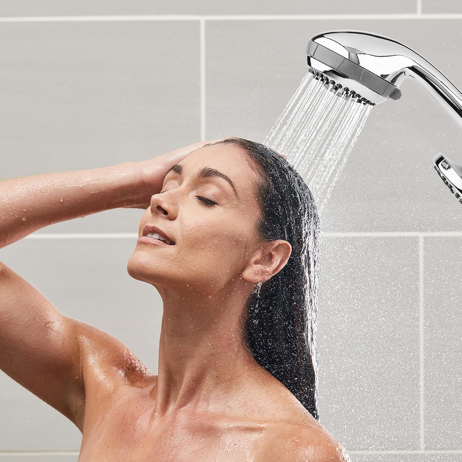 Sistema de Ducha Dual Waterpik VIC-133E Cromo 9 Modos 1.5m