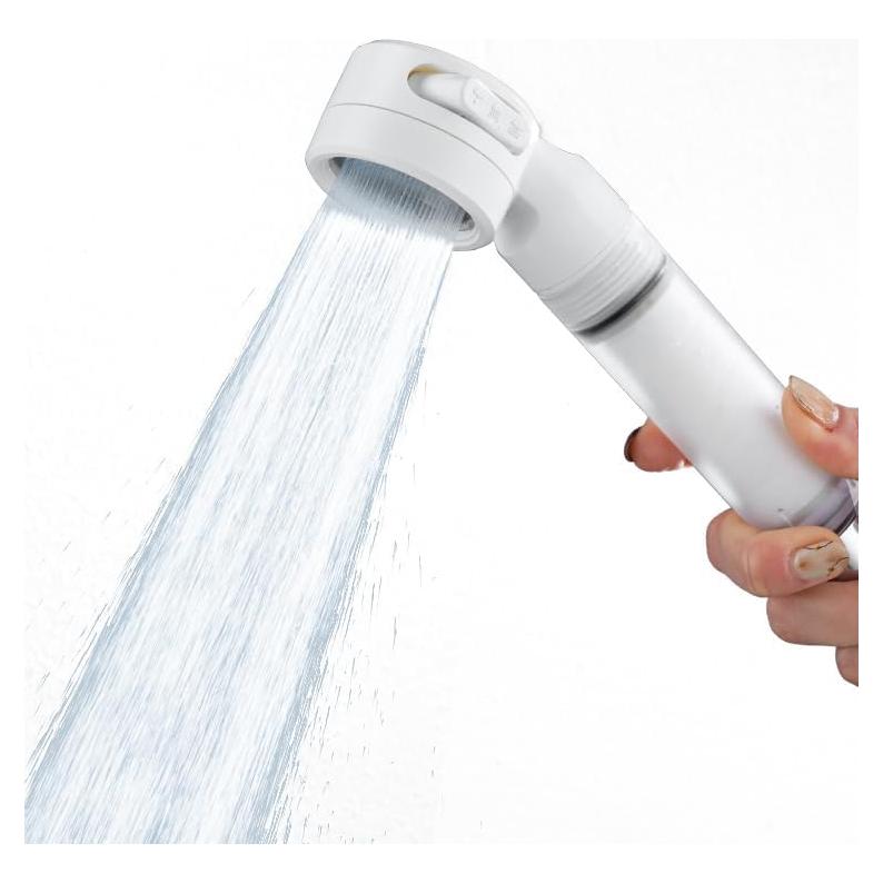Filtro de Ducha Portátil Binga - Cabezal de Ducha Filtrante 3 Modos