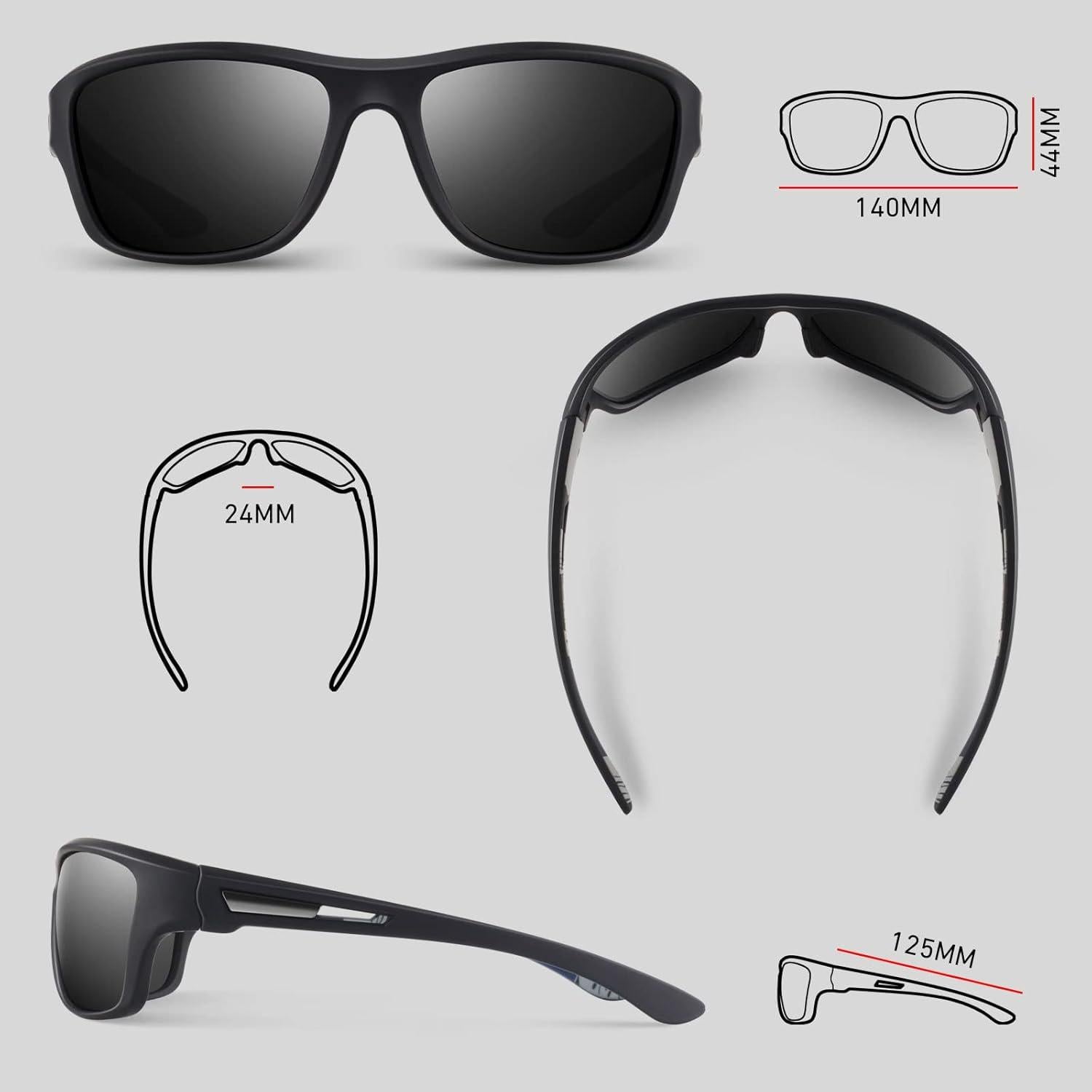 Gafas de sol deportivas WEAROYO polarizadas UV400