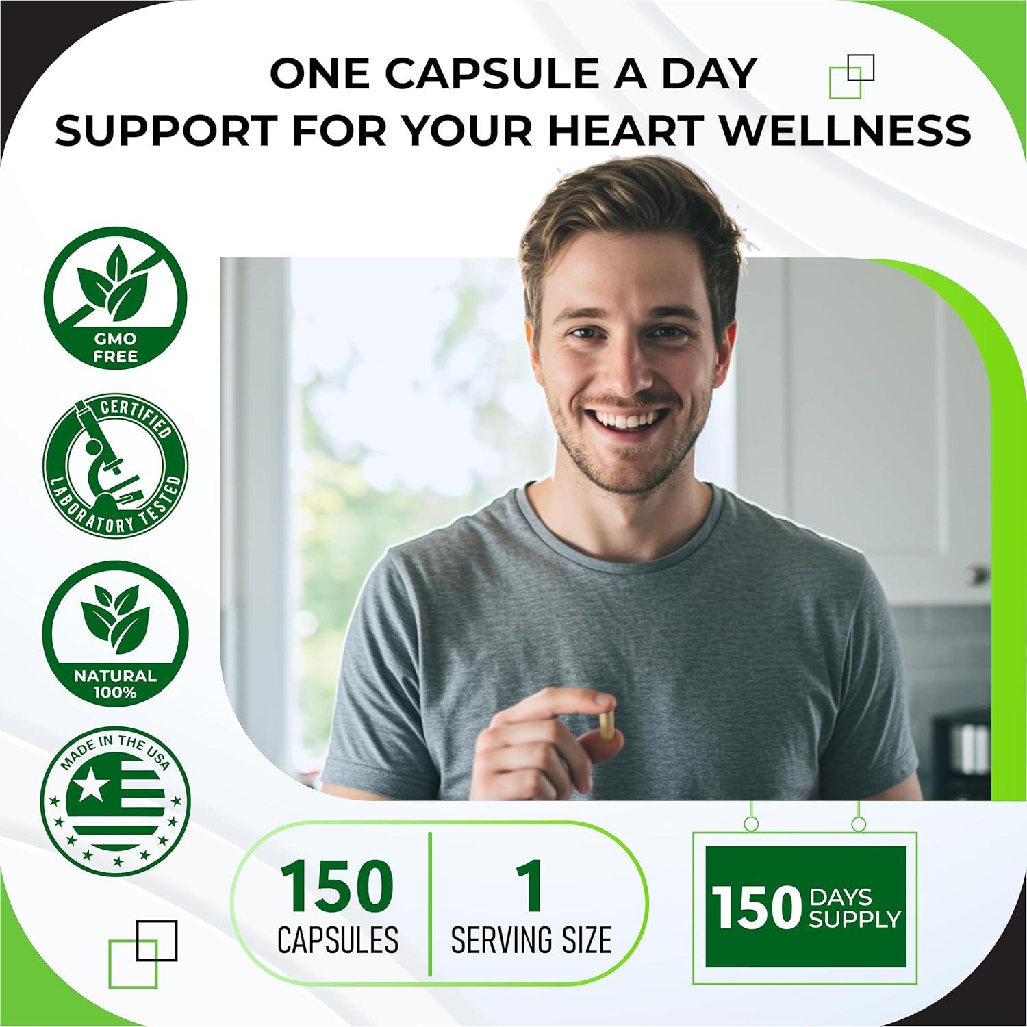 Cápsulas Citrus Bergamot Gudomet 150 unidades - Salud del Corazón