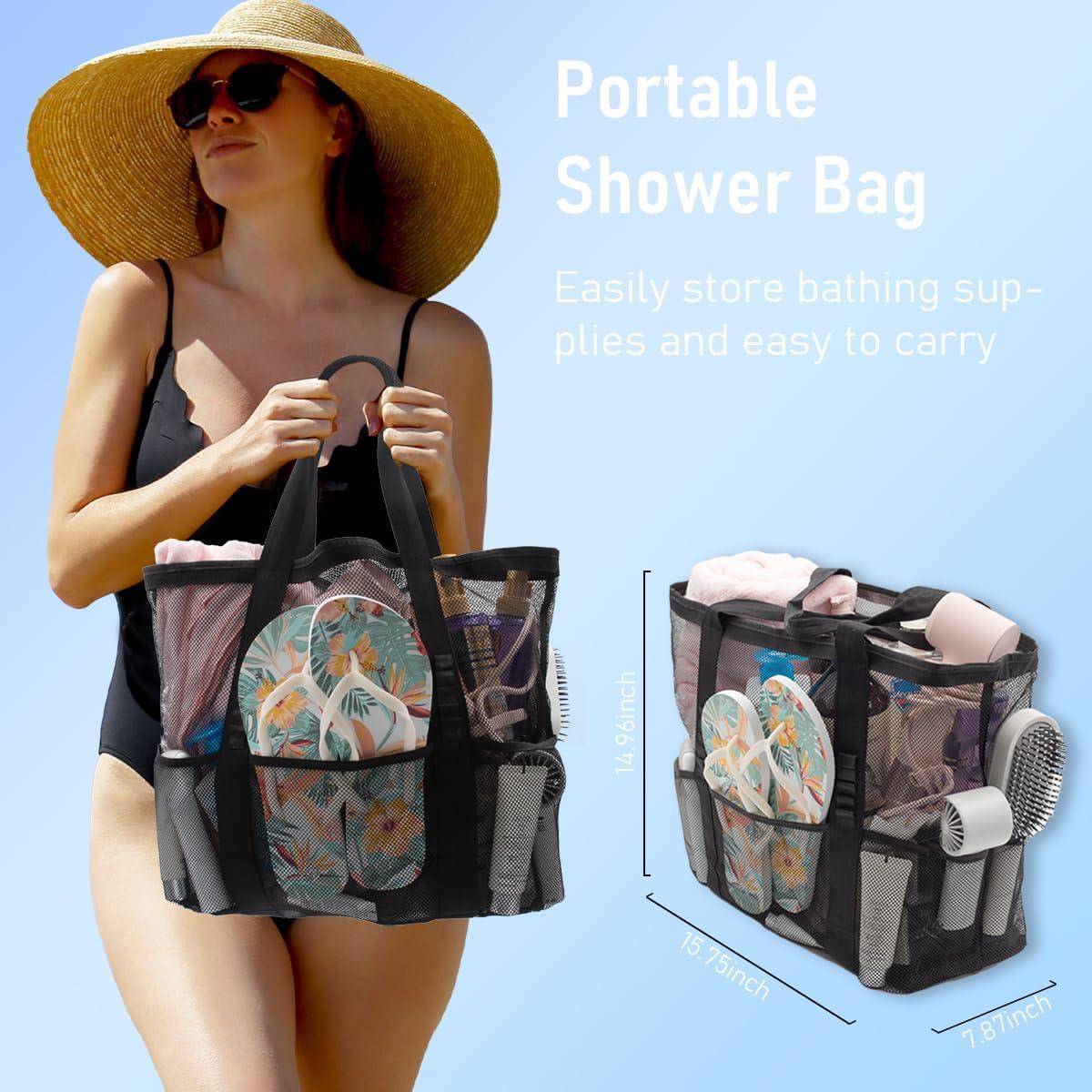 Organizador de Ducha Waspot 8 Bolsillos Impermeable 26.9cm