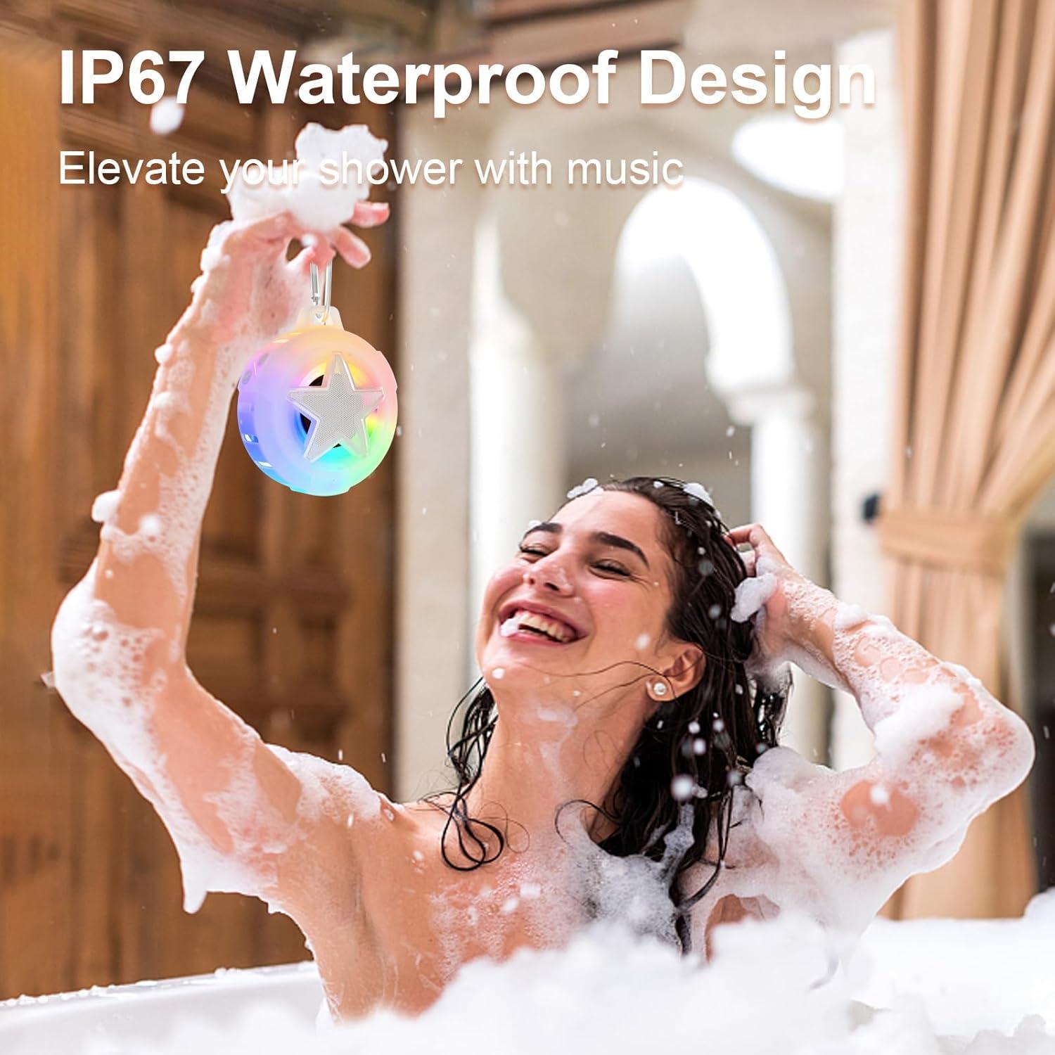 Altavoz Bluetooth Eboda B18P Star IP67 Impermeable 8W con LED