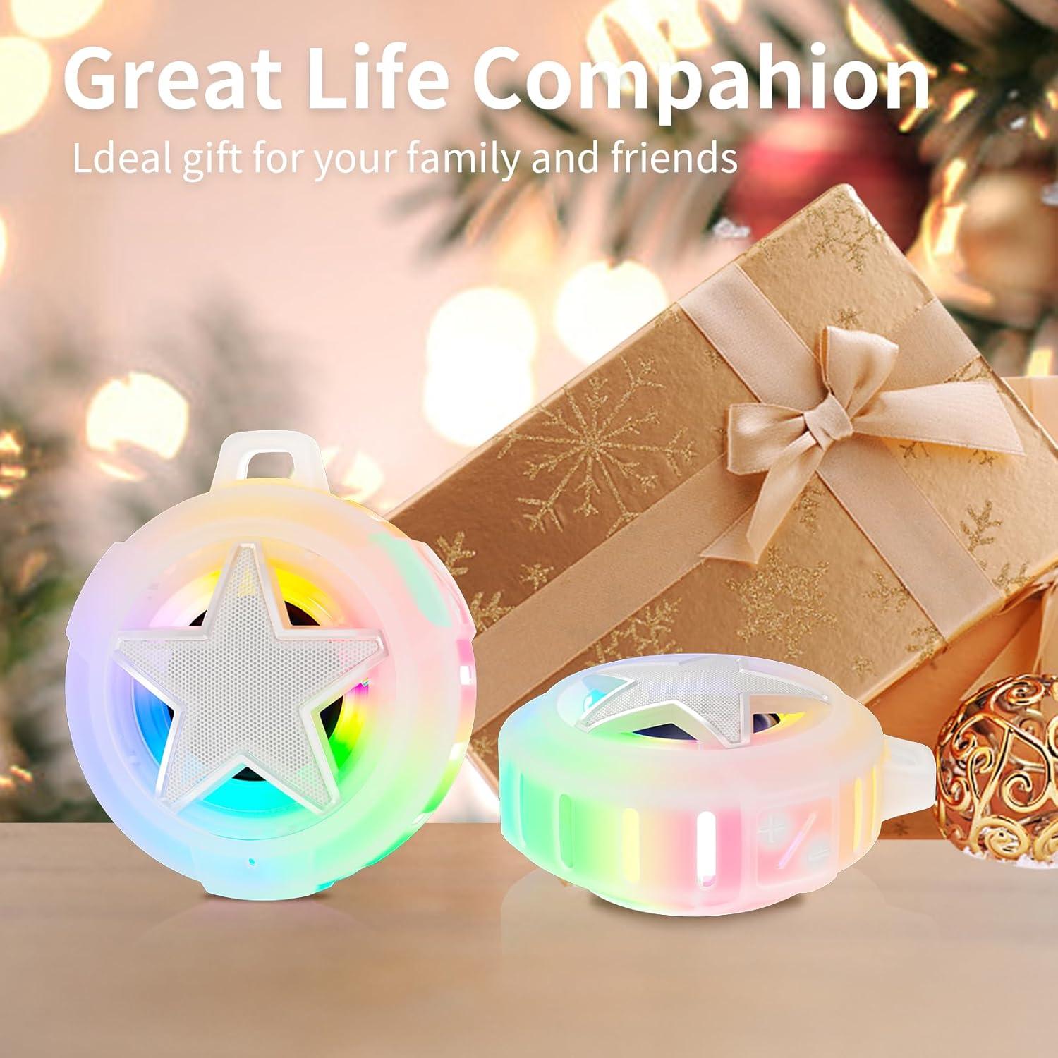 Altavoz Bluetooth Eboda B18P Star IP67 Impermeable 8W con LED