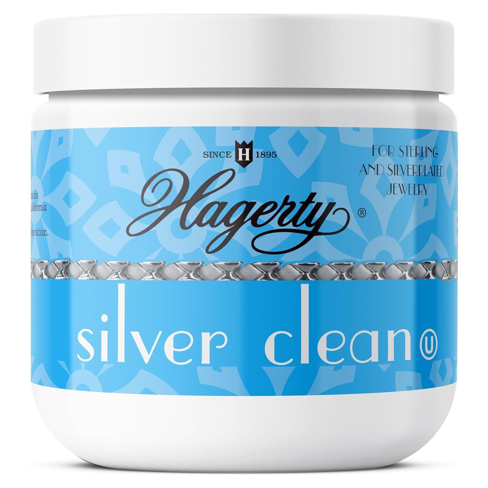 Limpiador de Plata Hagerty 207 ml con Canasta de Inmersión