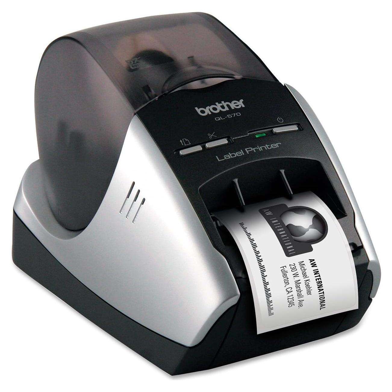 Impresora de Etiquetas Brother QL-570 Monocromo 300 dpi