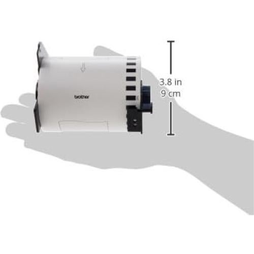 Cinta de papel continua Brother DK-2243 10.16cm x 30.4m negra