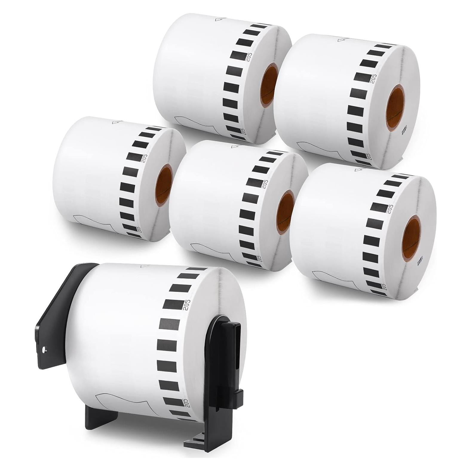 Rollo de Etiquetas Continuas KINGDOM DK-2205 62mm x 30.48m