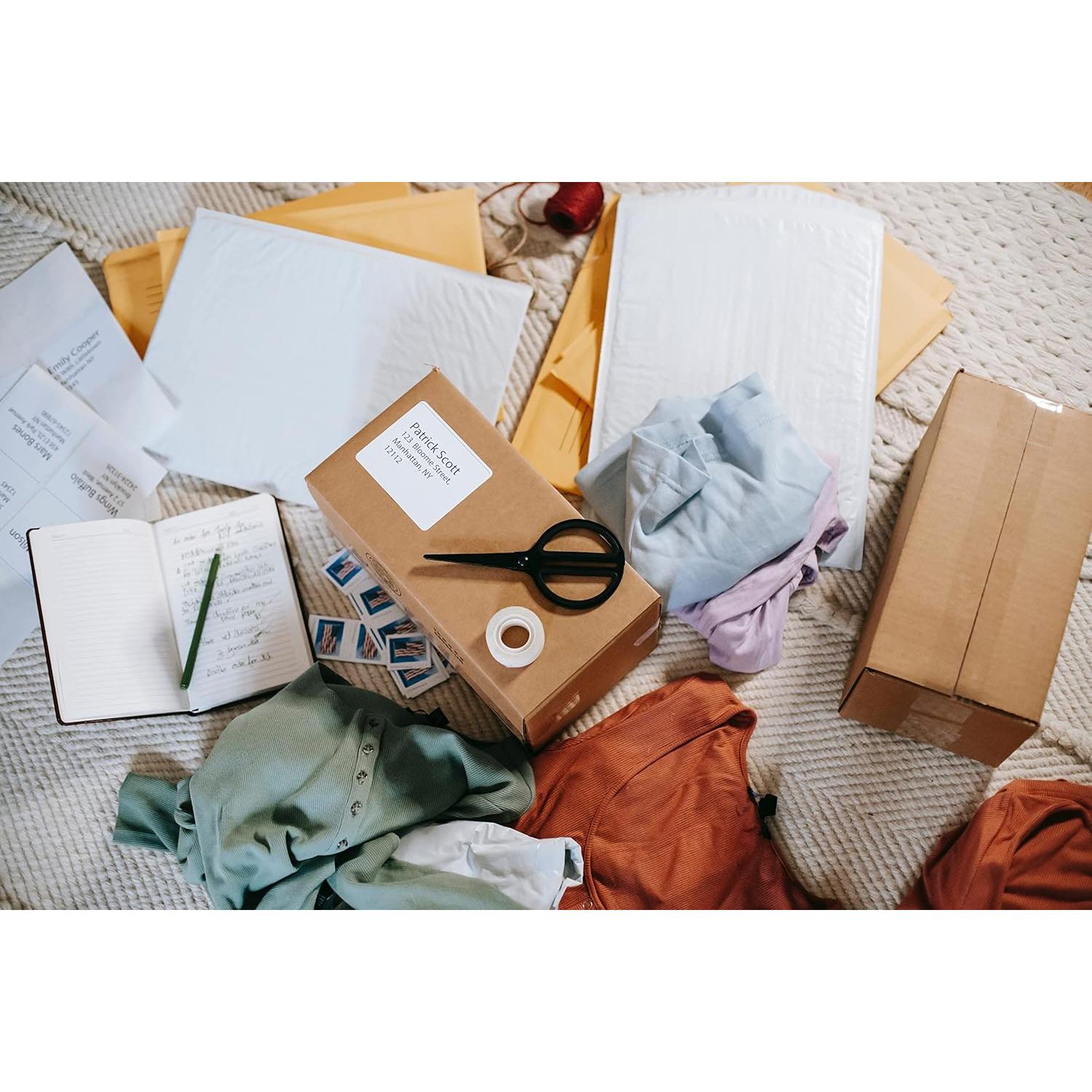 Rollo de Etiquetas Continuas KINGDOM DK-2205 62mm x 30.48m