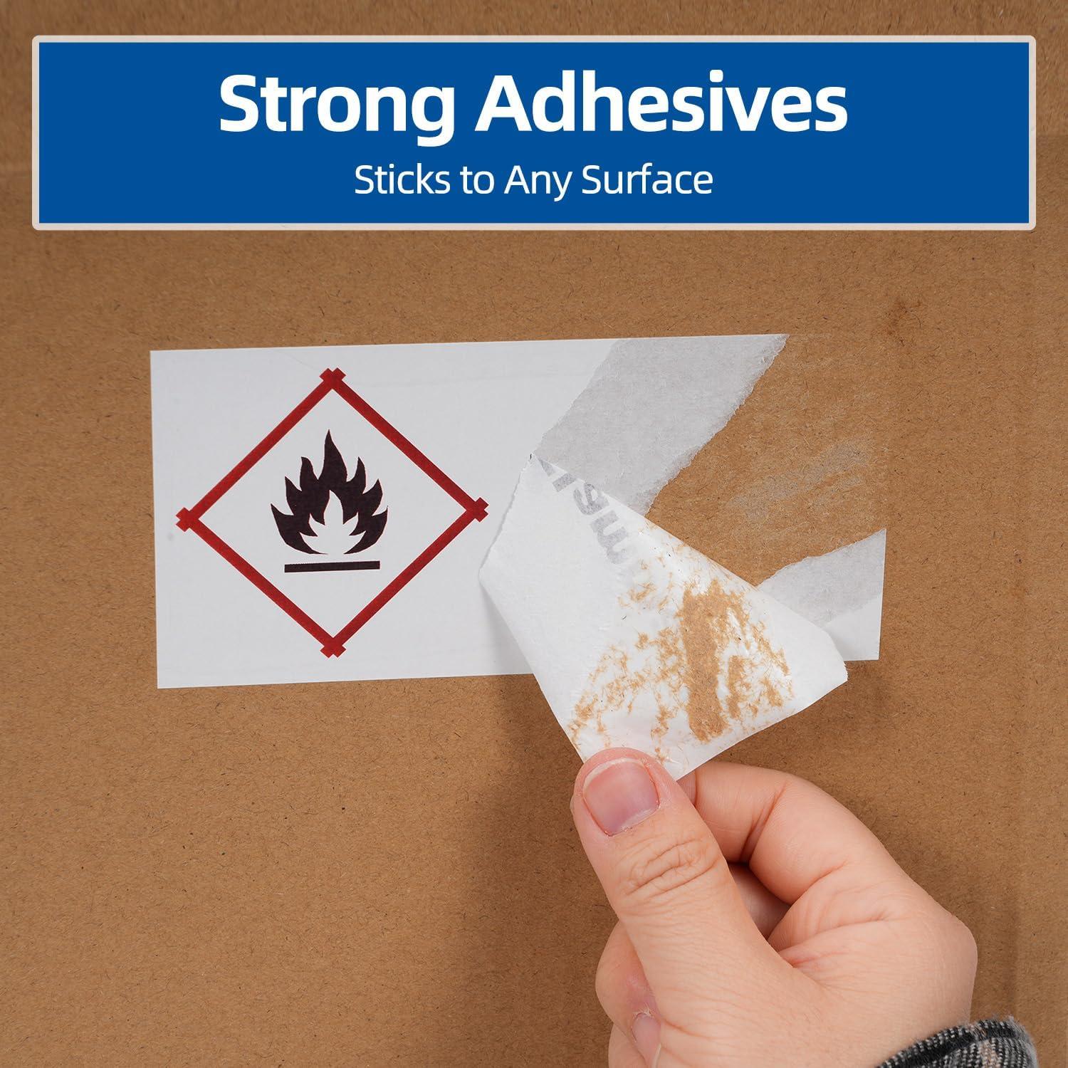 6 Rollos Etiquetas Continuas Anycolor DK-2251 62mm x 15.24m