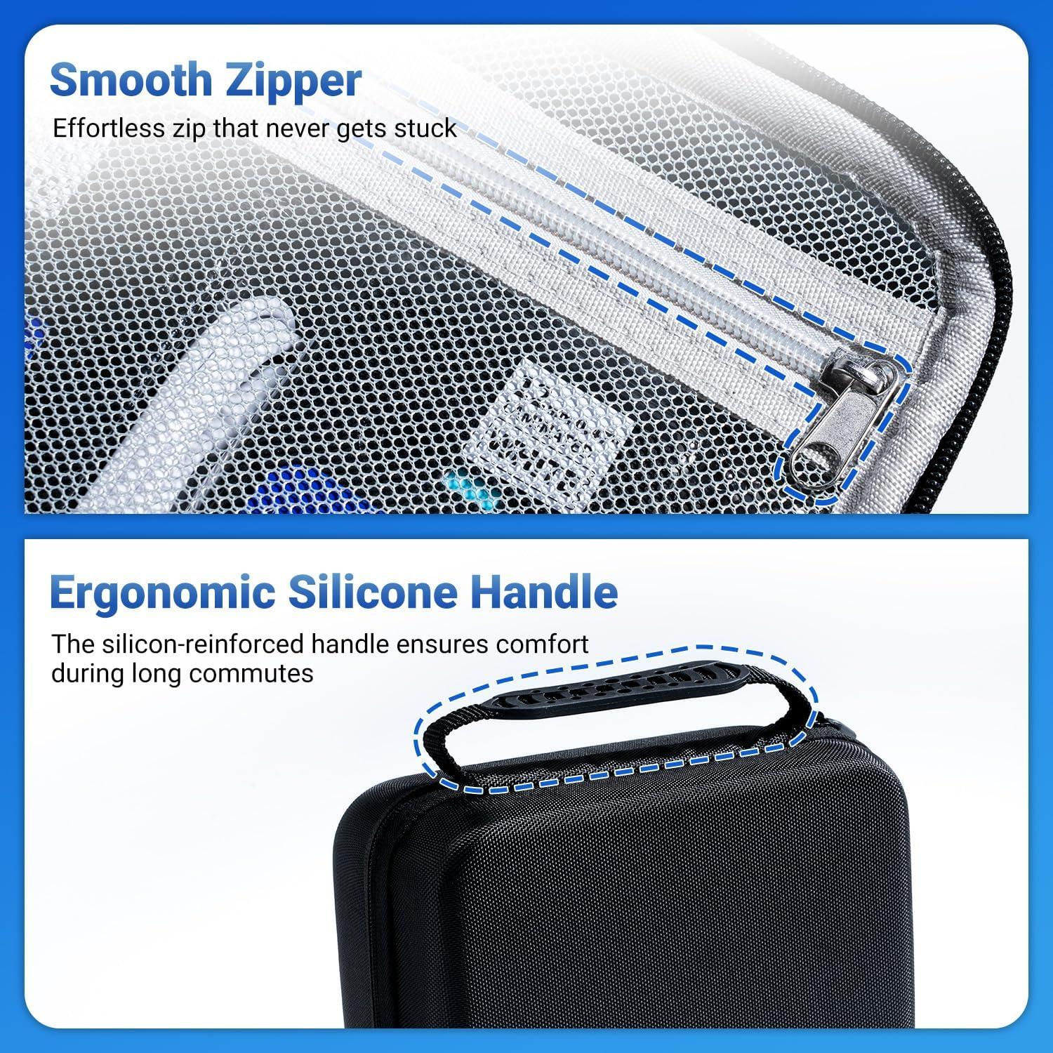 Funda de Almacenamiento Vixic para Etiquetadora D210S y Brother