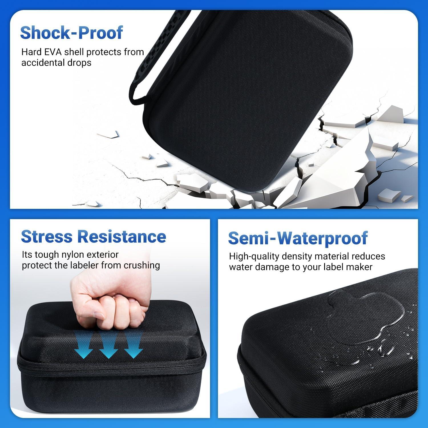 Funda de Almacenamiento Vixic para Etiquetadora D210S y Brother