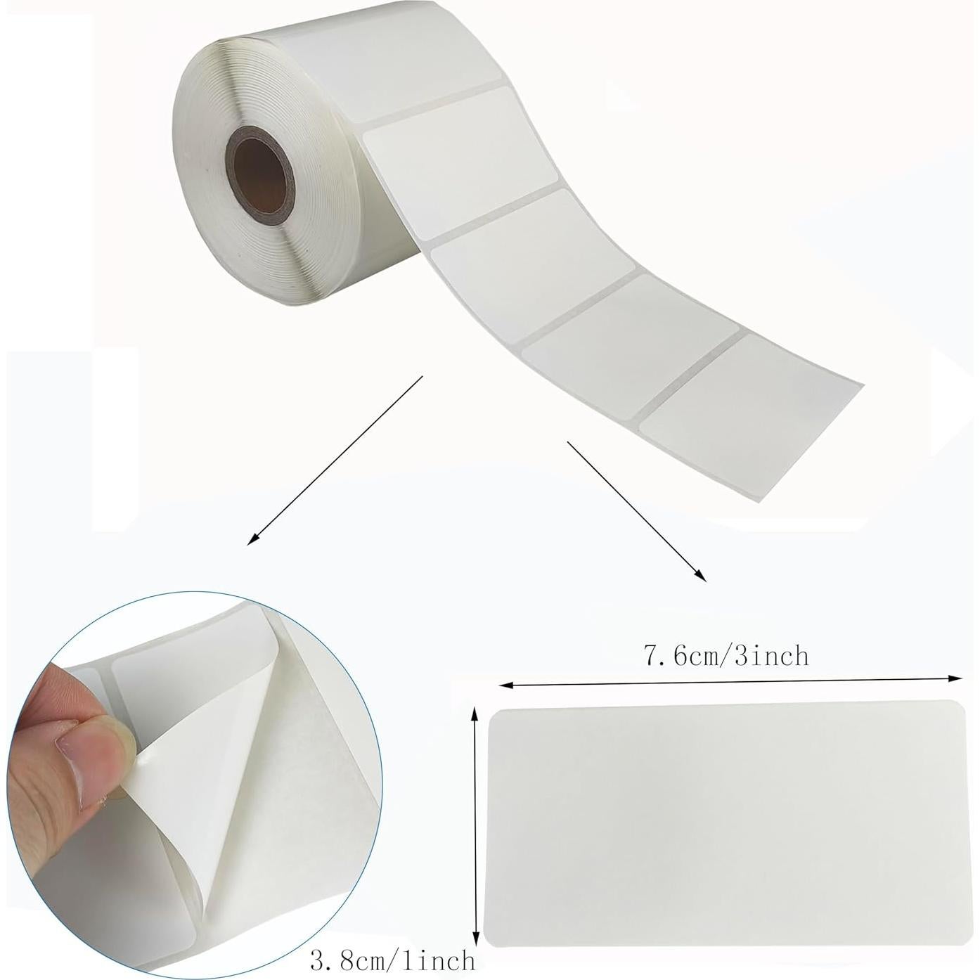 Etiquetas de Envío y Dirección XLS 76x38mm 12 Rollos 10800 Unidades