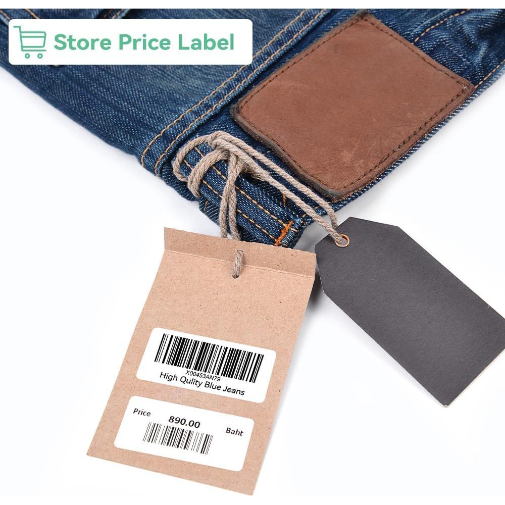 12 Rollos Etiquetas Troqueladas Labelife DK-1201 29x90mm