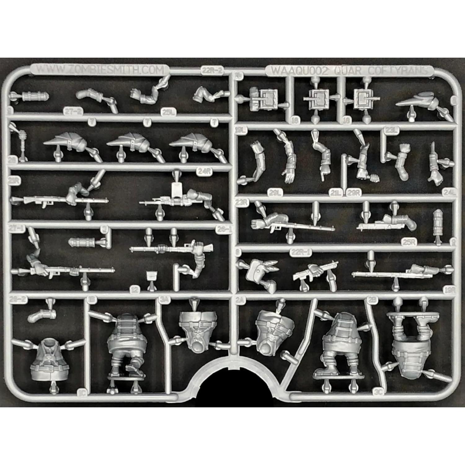 Infantería Coftyran Wargames Atlantic 24 Figuras 28mm
